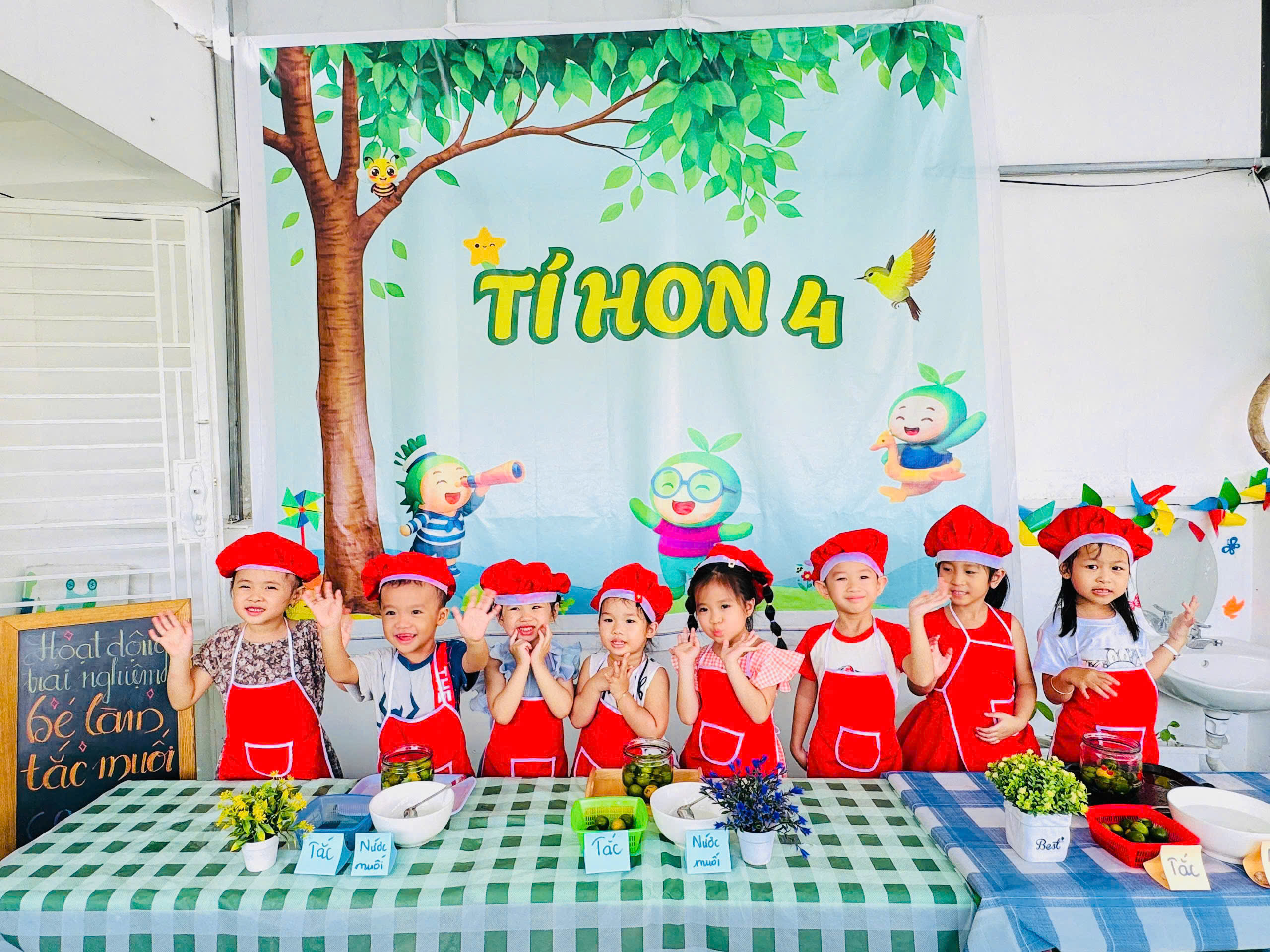 CÁC HOẠT ĐỘNG NỔI BẬT TẠI HỆ THỐNG MẦM NON NHÀ THÁM HIỂM TÍ HON – CƠ SỞ 4 (PETITE 4)